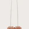 Celeste Circular Textured Box Clutch Bag In Rose Gold<Lavish Alice Best Sale
