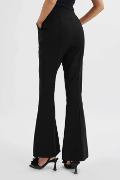 Emelie Fit & Flare Tailored Trouser In Black<Lavish Alice Hot