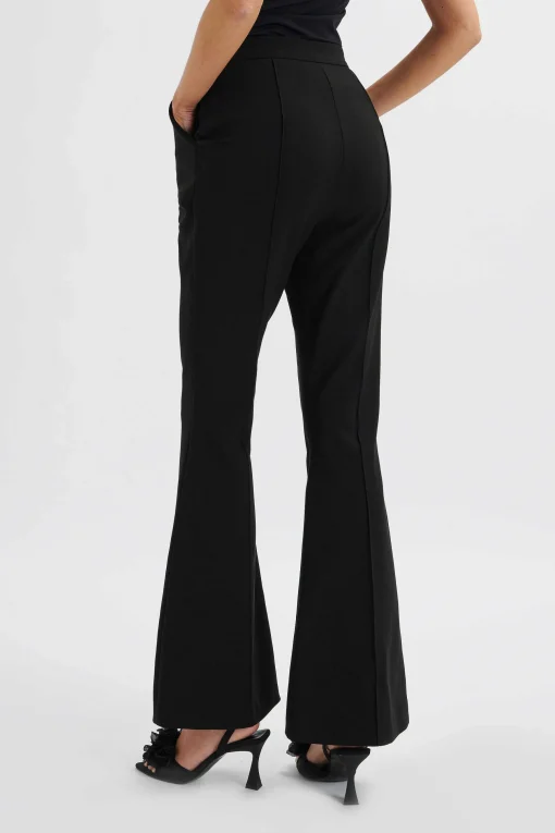 Emelie Fit & Flare Tailored Trouser In Black<Lavish Alice Hot