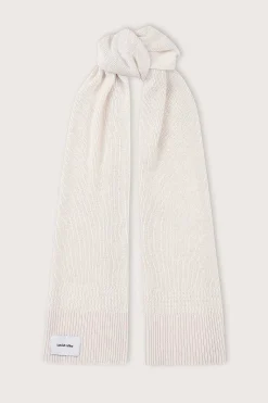 Ezra Knitted Cashmere Blend Beanie In Sand<Lavish Alice Cheap